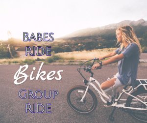 babes ride bike